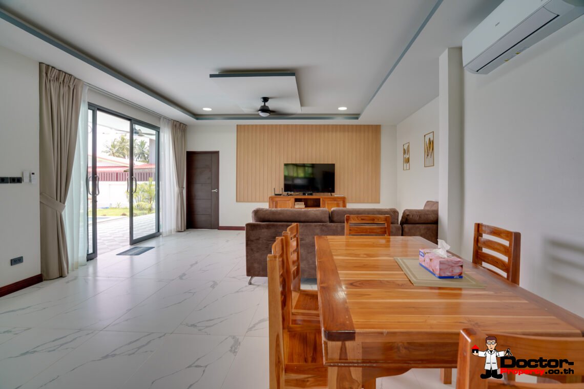 3 Bedroom Pool Villa in Lipa Noi, Koh Samui – For Sale